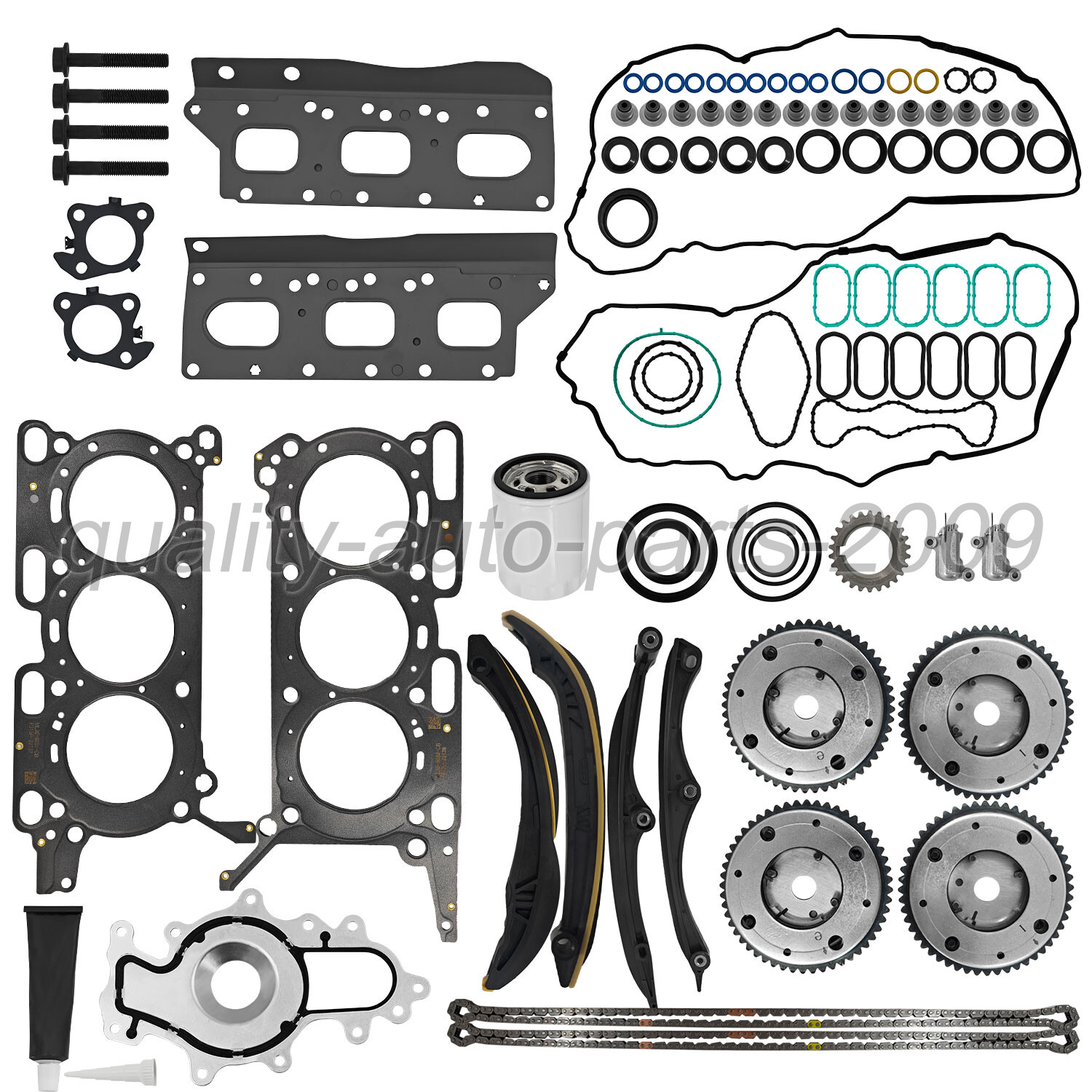 3.5L Engine Timing Chain Kit For 2017-2024 Ford F150 Ecoboost 18-24 Expedition