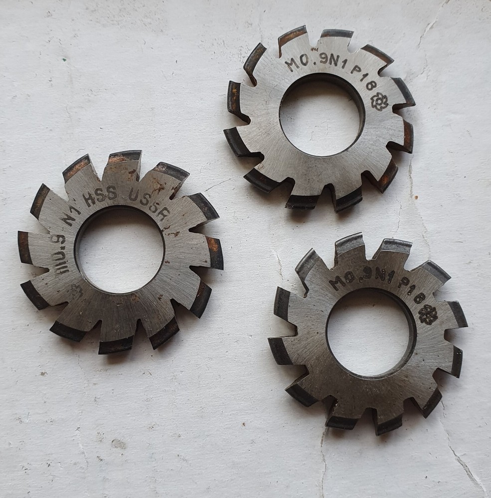 Involute Gears Cutter M 0.9 HSS