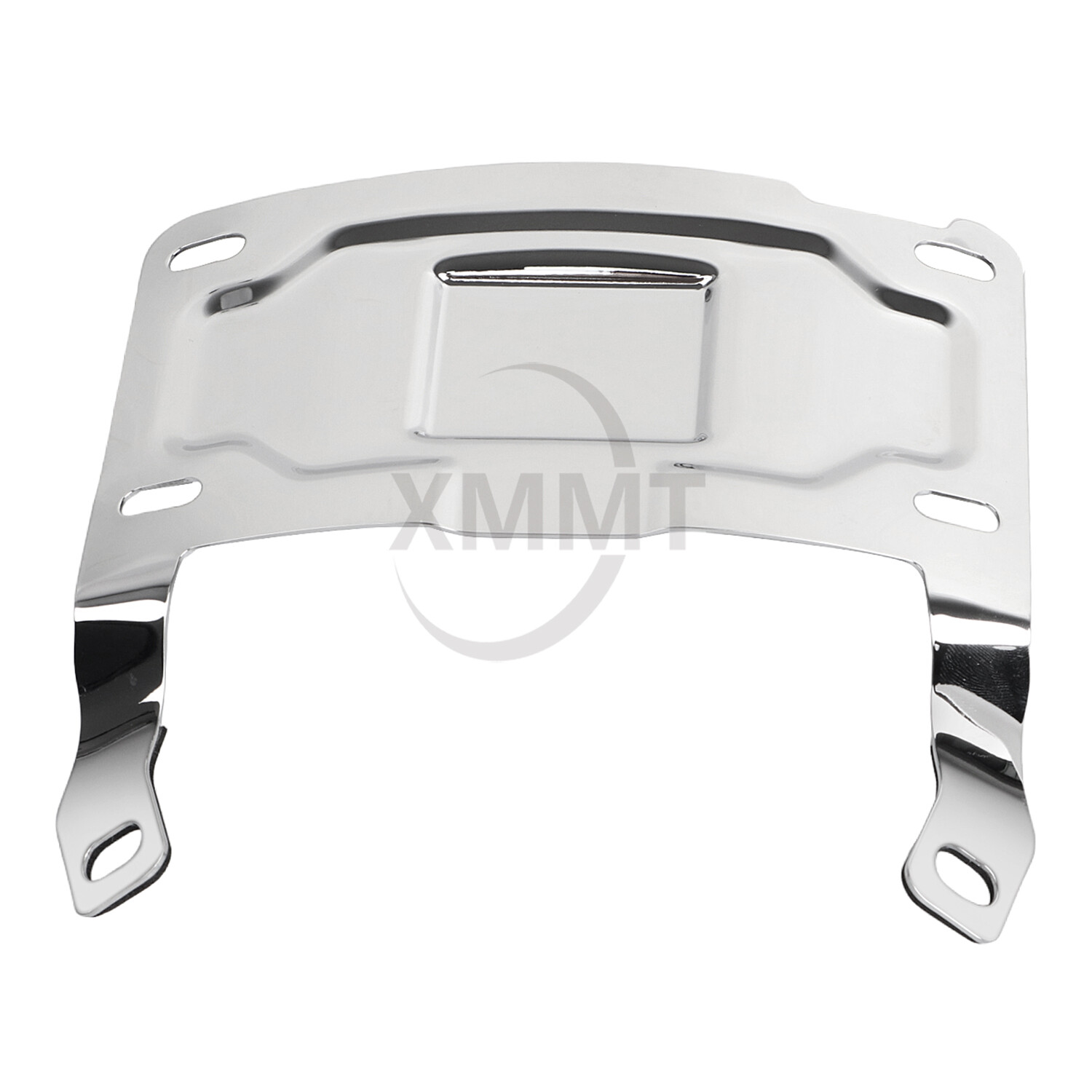 Chrome License Plate Relocation Mount For Harley Street Glide Road King Softail