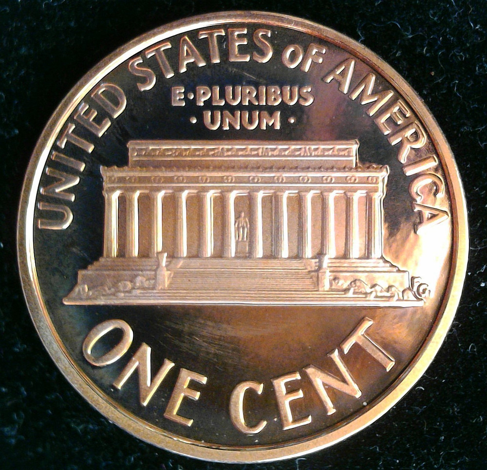 2005s Lincoln cent proof, cameo