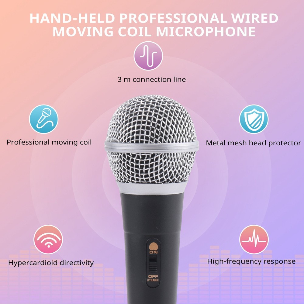 Handheld Professional Wired Dynamic Microphone Clear9440
