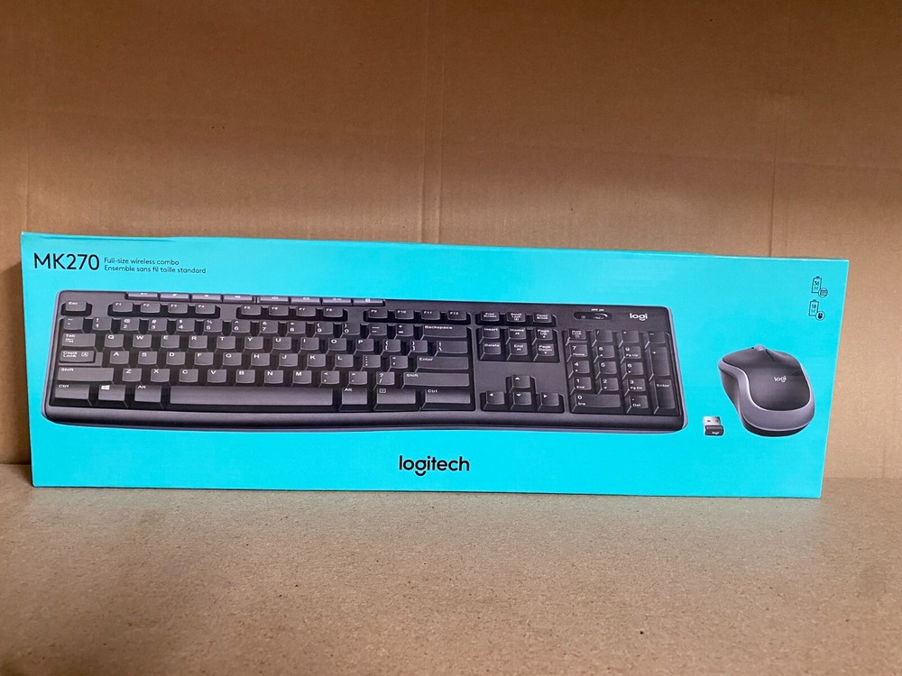 Logitech MK270 Wireless Keyboard and Mouse Combo (920-004536)
