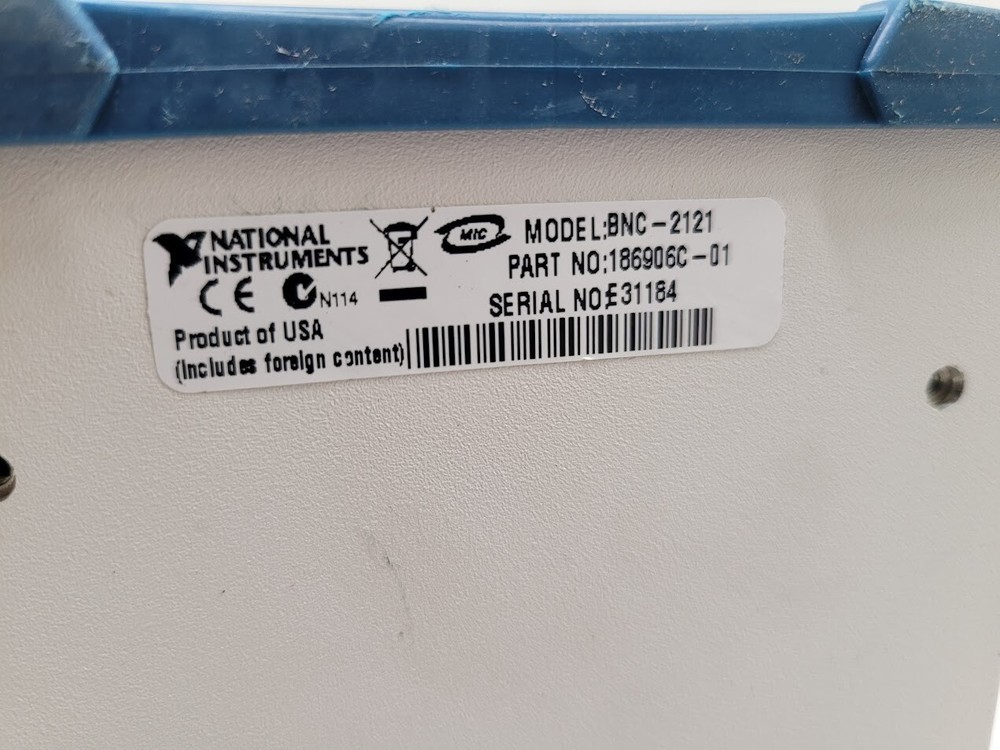 National Instruments Model:BNC-2121 (part)