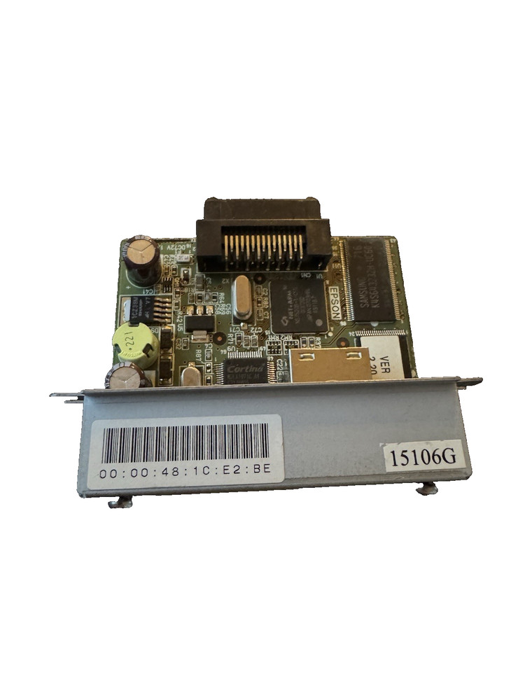 Epson M155B Ub-e02 Ethernet Interface Card for Receipt Printer