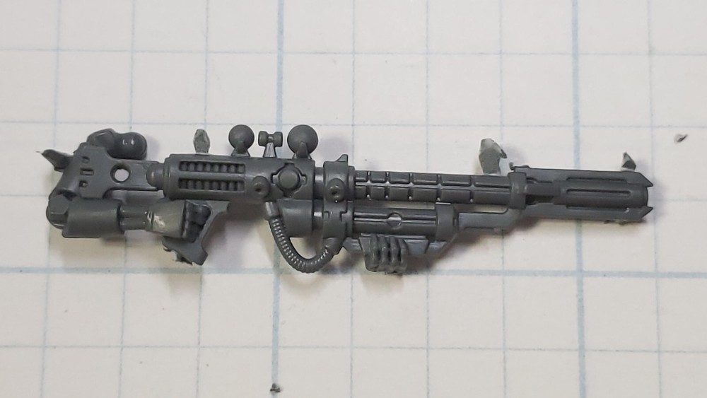 Warhammer 40k Necron Bits Deathmark Synaptic Disintegrator w Power Cable #37