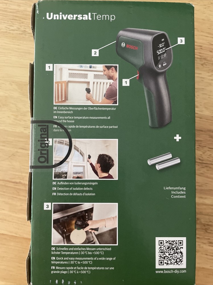 Bosch Universal Temp (Laser temperature measuring device)
