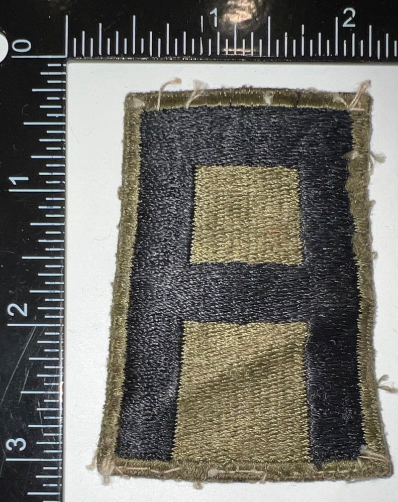 Early WWII US 1st Army GREENBACK PATCH