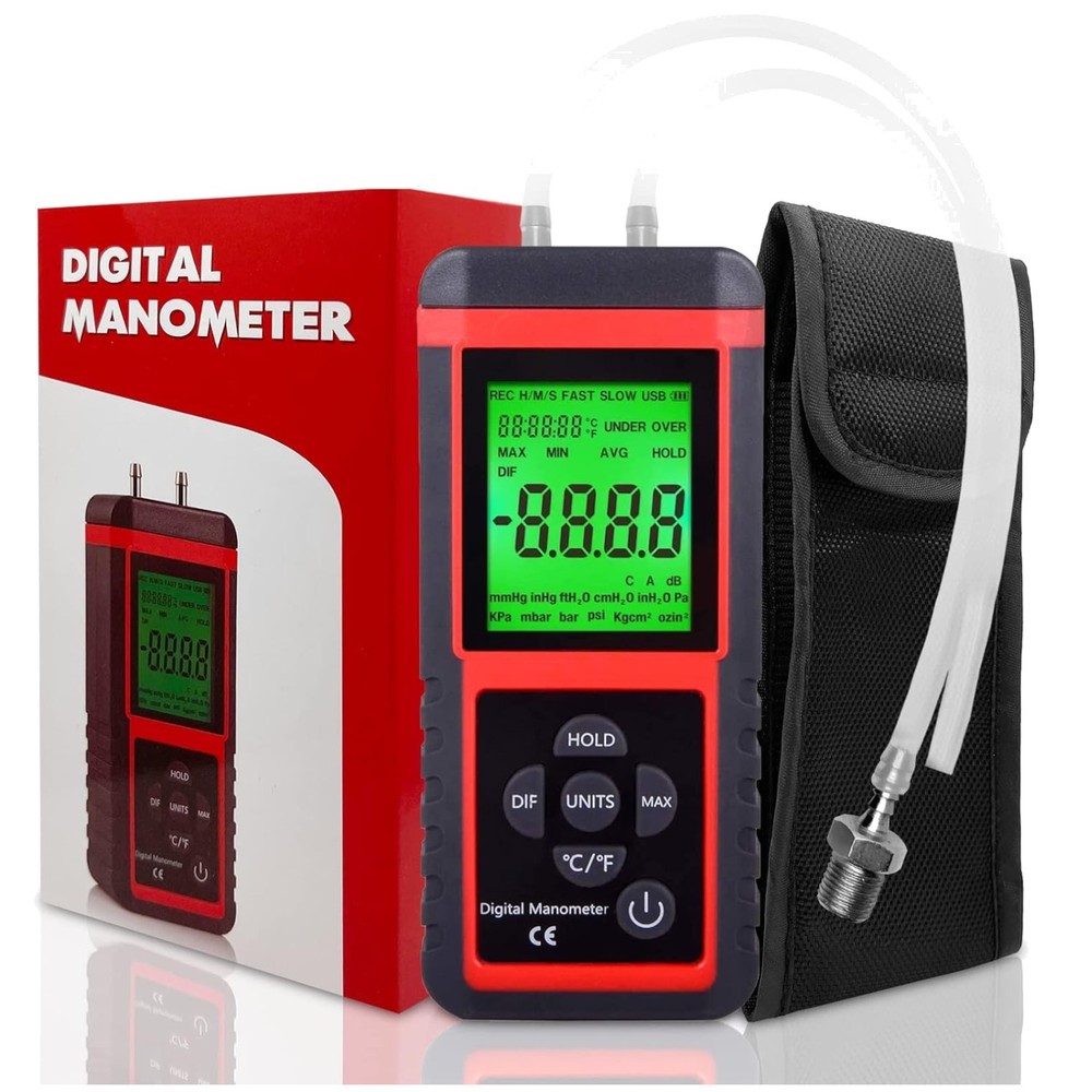 Handheld Differential Pressure Gauge