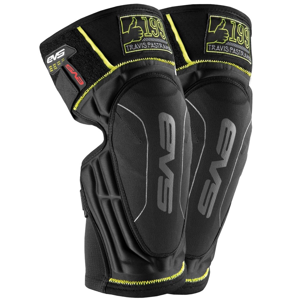 EVS TP199 Lite Knee Pad Pair (2); Black