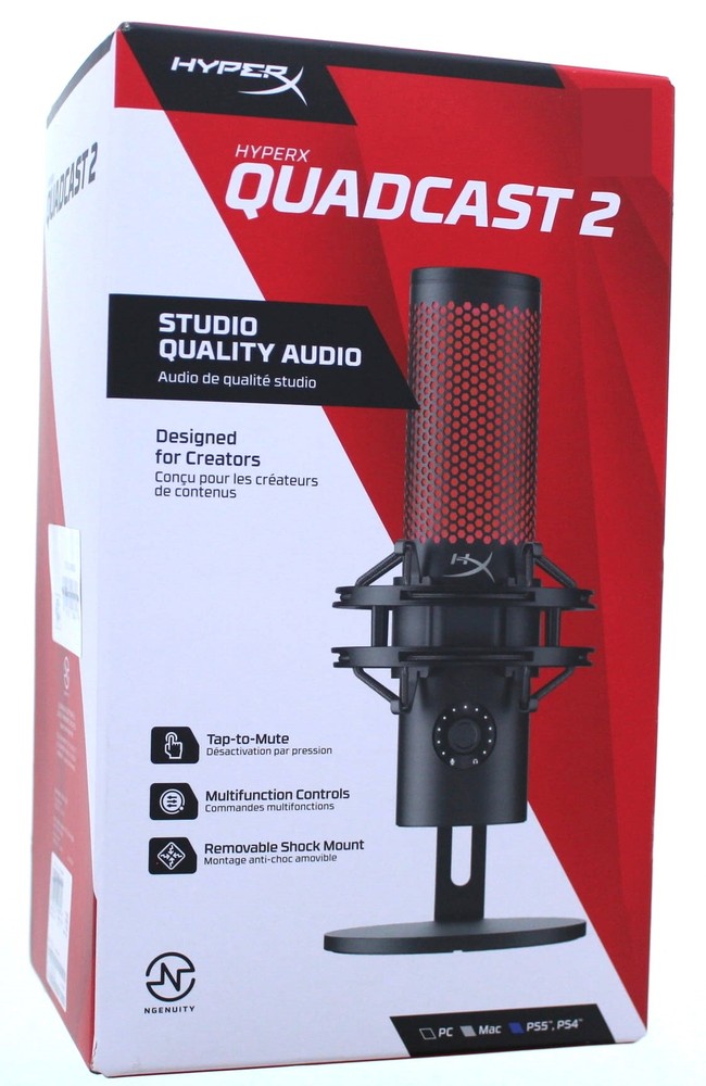 HyperX Quadcast 2 USB Microphone