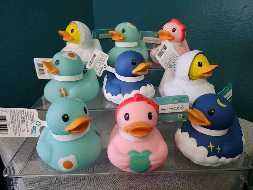 Infantino Floating Rubber Ducks - 22 Variations - Pick Which One You Want
