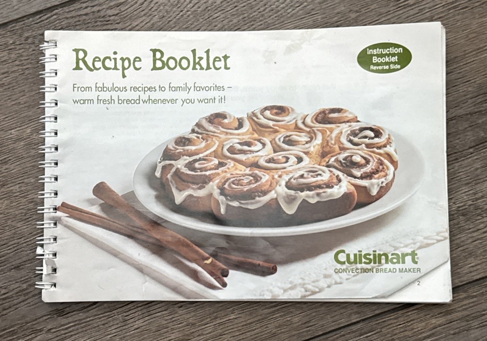 Cuisinart Breadmaker CBK-200 Automatic 1-2lb Loaves Programable Display Model