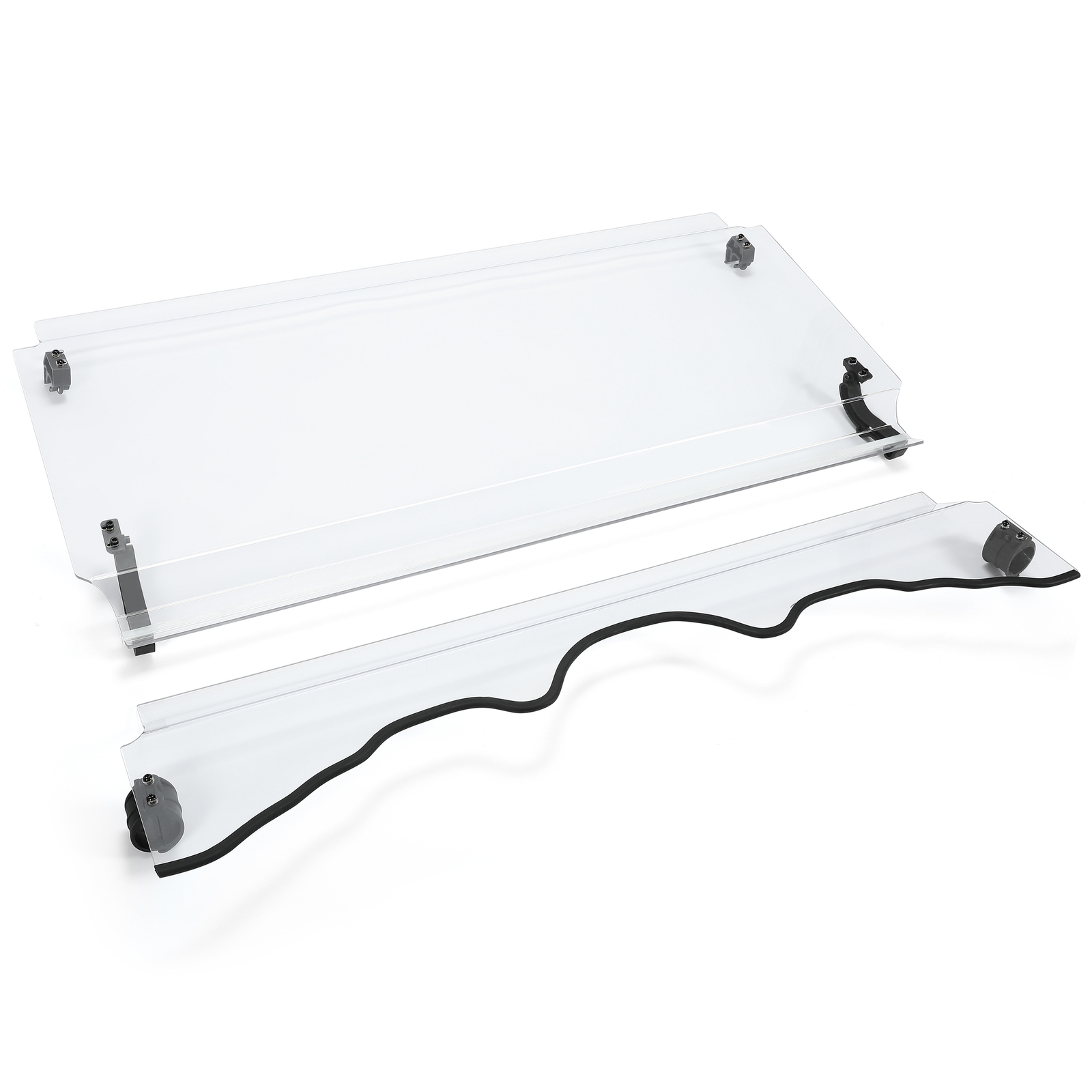 For MASSIMO MSU, Bighorn, Outfitter ,Cub Cadet 500/700 2pc Front Windshield