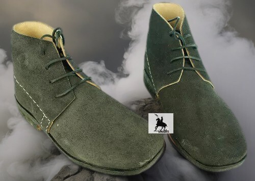 Brogans - Sizes 4-15 - Black Leather - Civil War