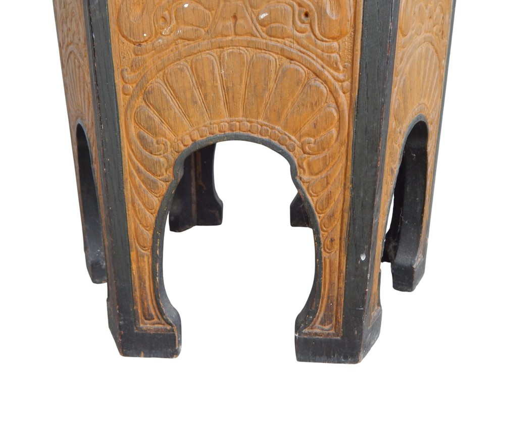 Antique Octagonal North African Side / Stand Table