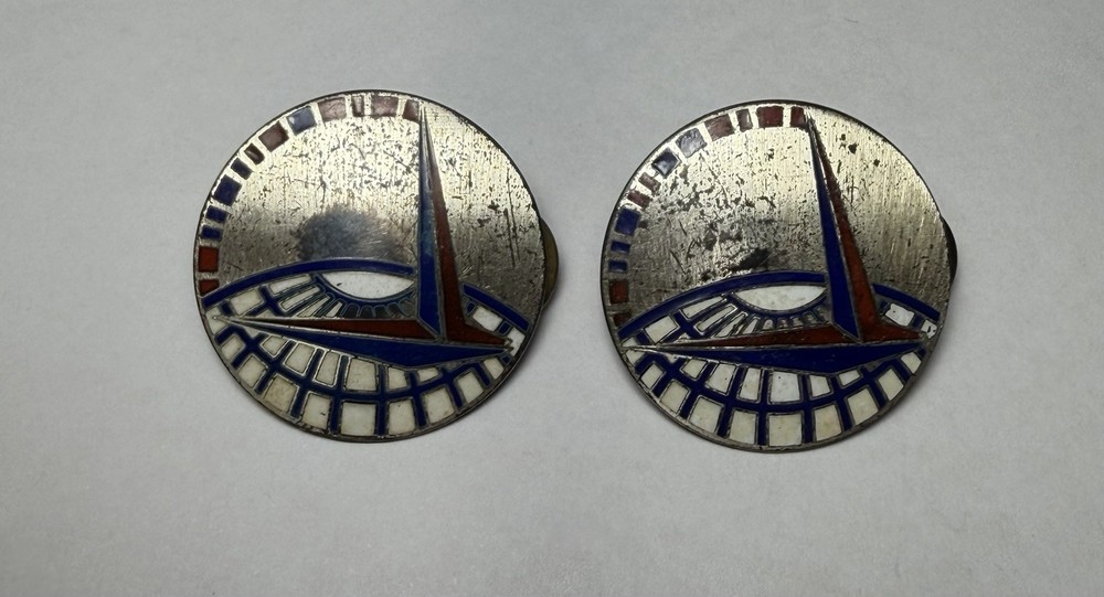 2 Air Transport Command military pin. Sterling silver.