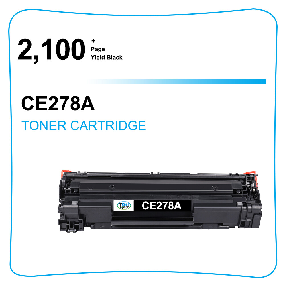 1PK CE278A Toner Cartridge for HP 78A LaserJet Pro P1600 P1606dn P1566 M1536dn