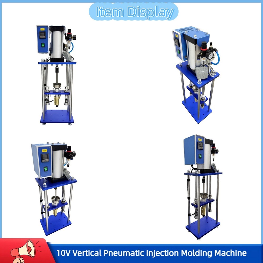 110V Pneumatic Injection Molding Machine Lab Prototype Plastic Injection
