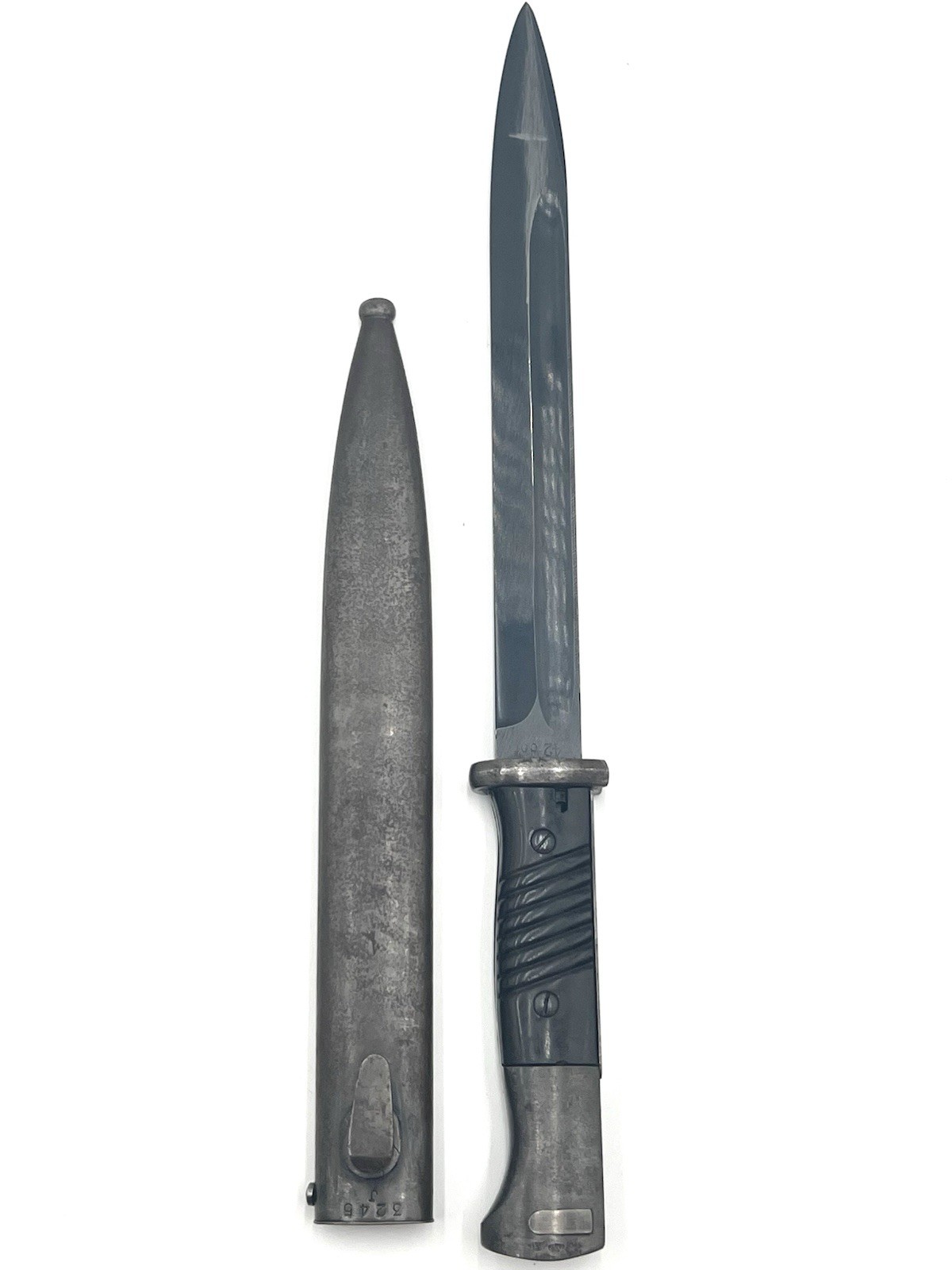 Original WWII K98 Bayonet Matching - 42cof - Carl Eickhorn 1942 Great Condition