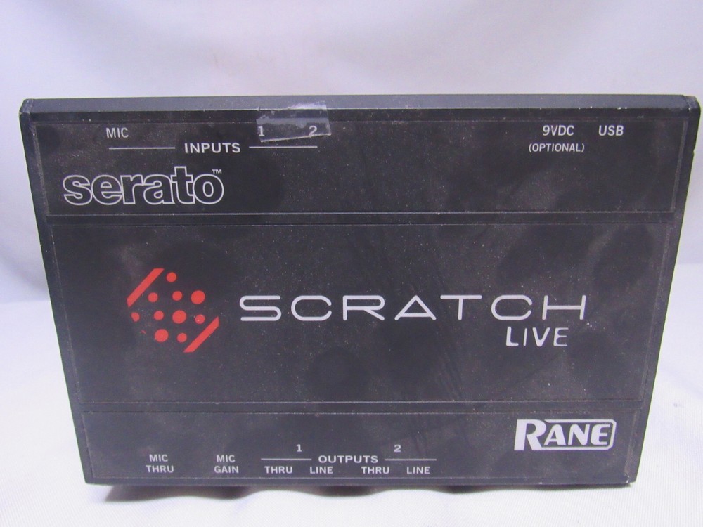 Rane Serato Scratch Live SL1 SSL DVS DJ Box Tested