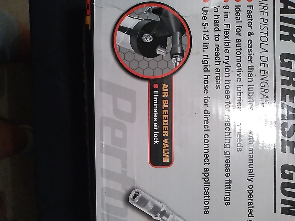 New Performance Tool Air Grease Gun