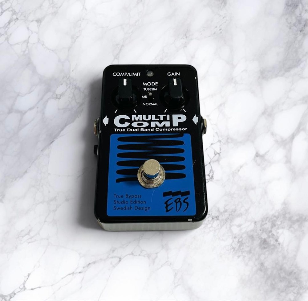 EBS MULTICOMP Studio Edition Bass Compressor Pedal