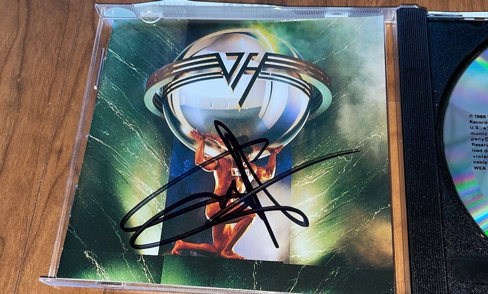 Sammy Hagar Signed CD 5150 Van Halen With Proof