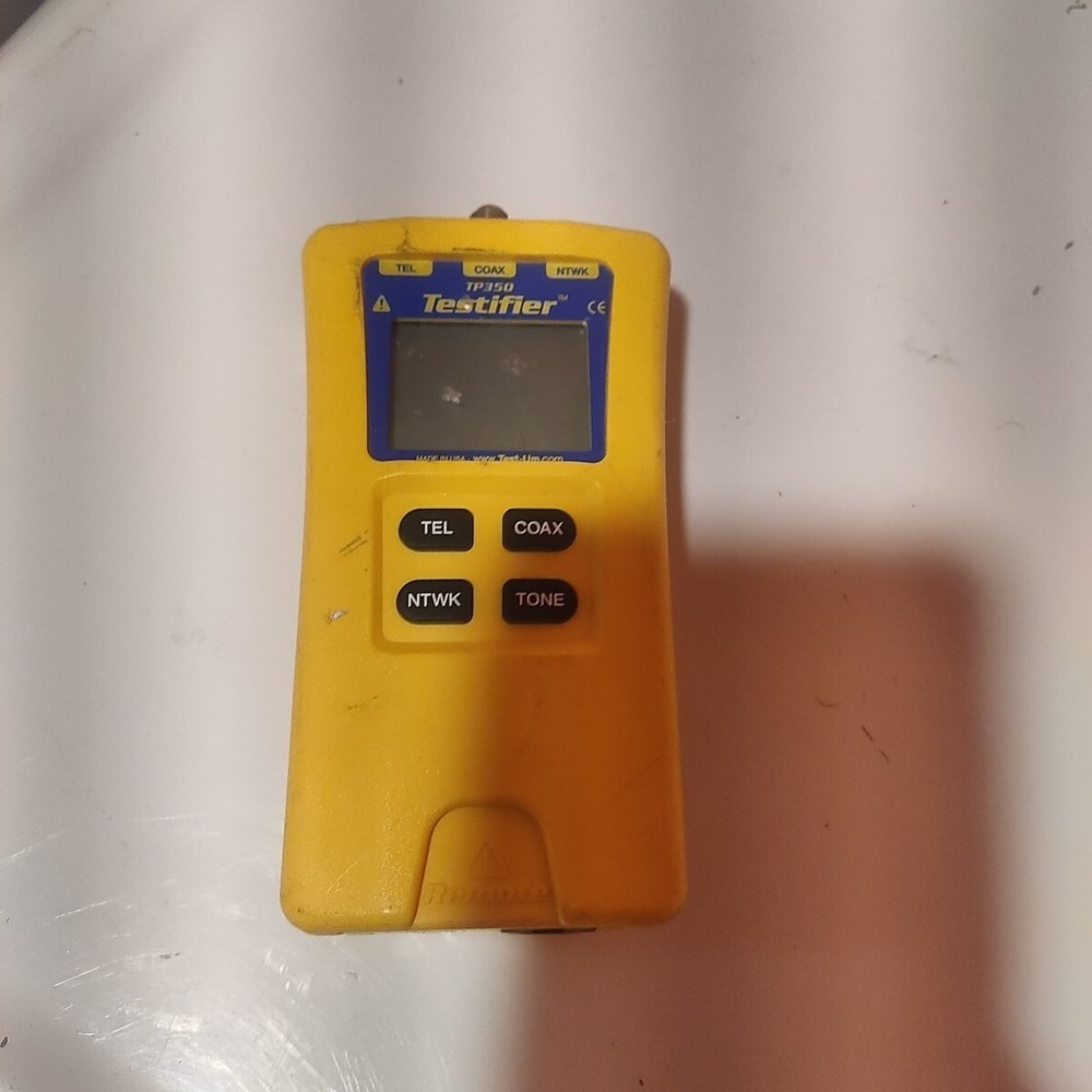 Test-um Testifier TP350 Tested NEED Battery