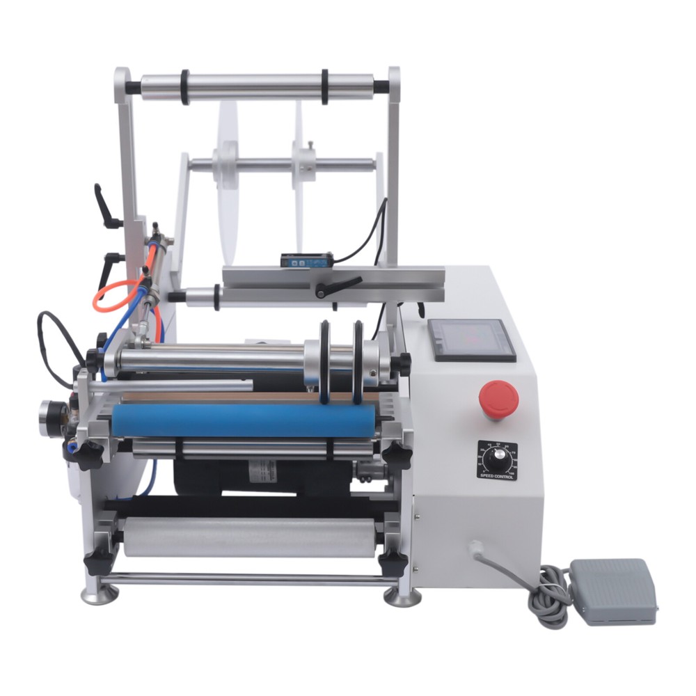 LT-190 Desktop Automatic Round Bottle High Speed Labeling Machine 110V