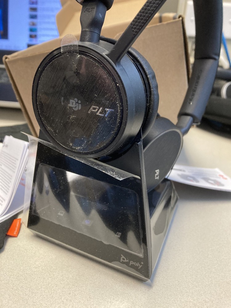 Poly Voyager 4220 Office 300ft Long Range Stereo Bluetooth Headset