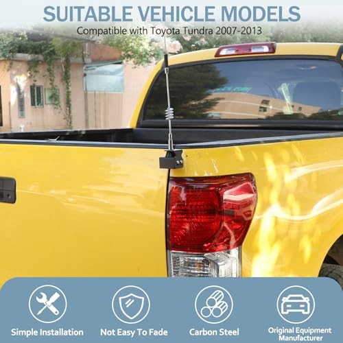 Car Tailgate Antenna Bracket CB Antenna Mount Holder Kit Right side bracket