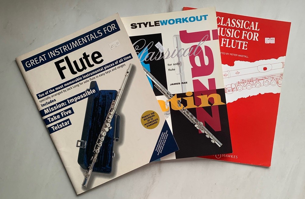 Flute ~ Sheet Music Book Trio Bundle