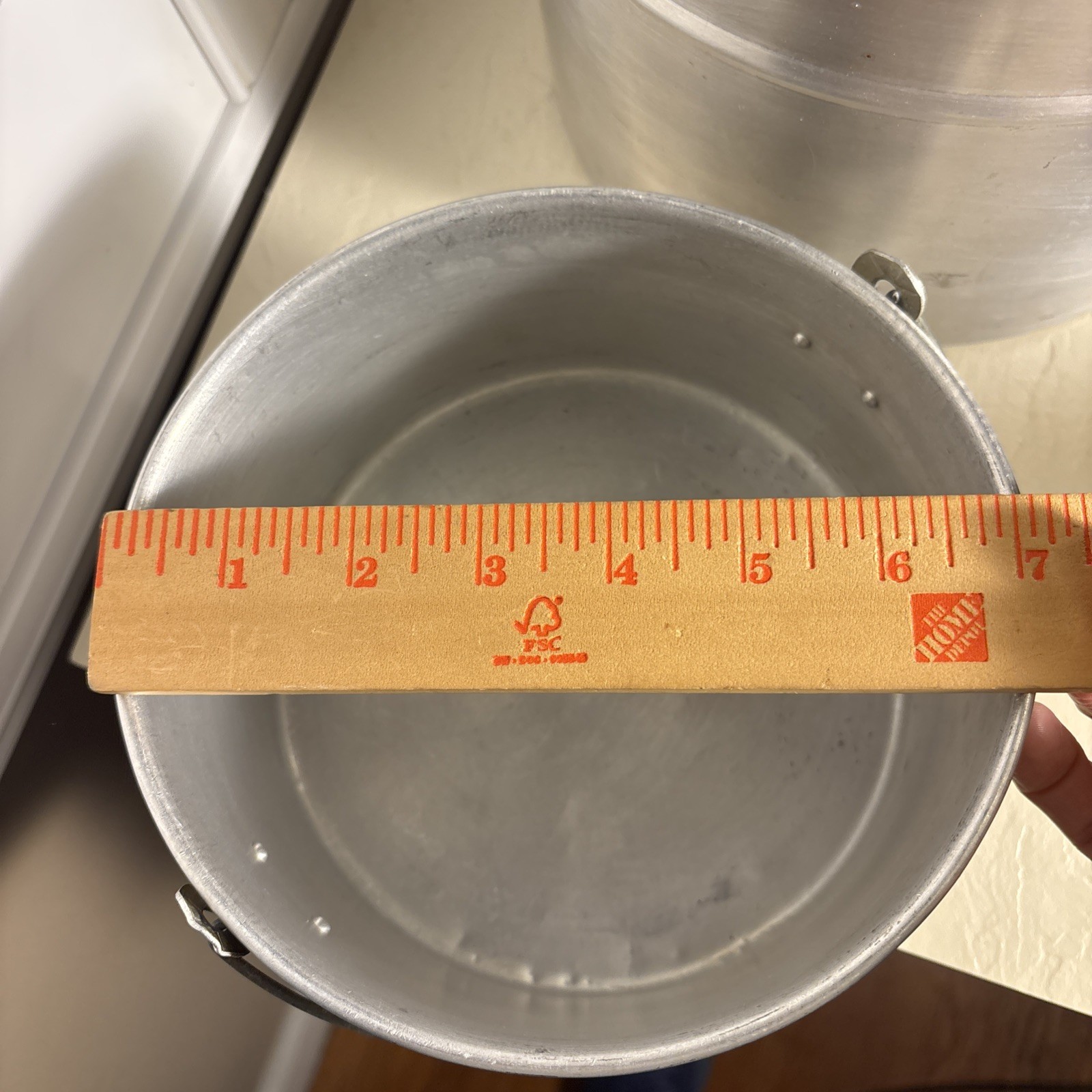 Vintage Aluminum Nesting Camping Mess Set Cooking Pots Plates Cups Set 4 Japan