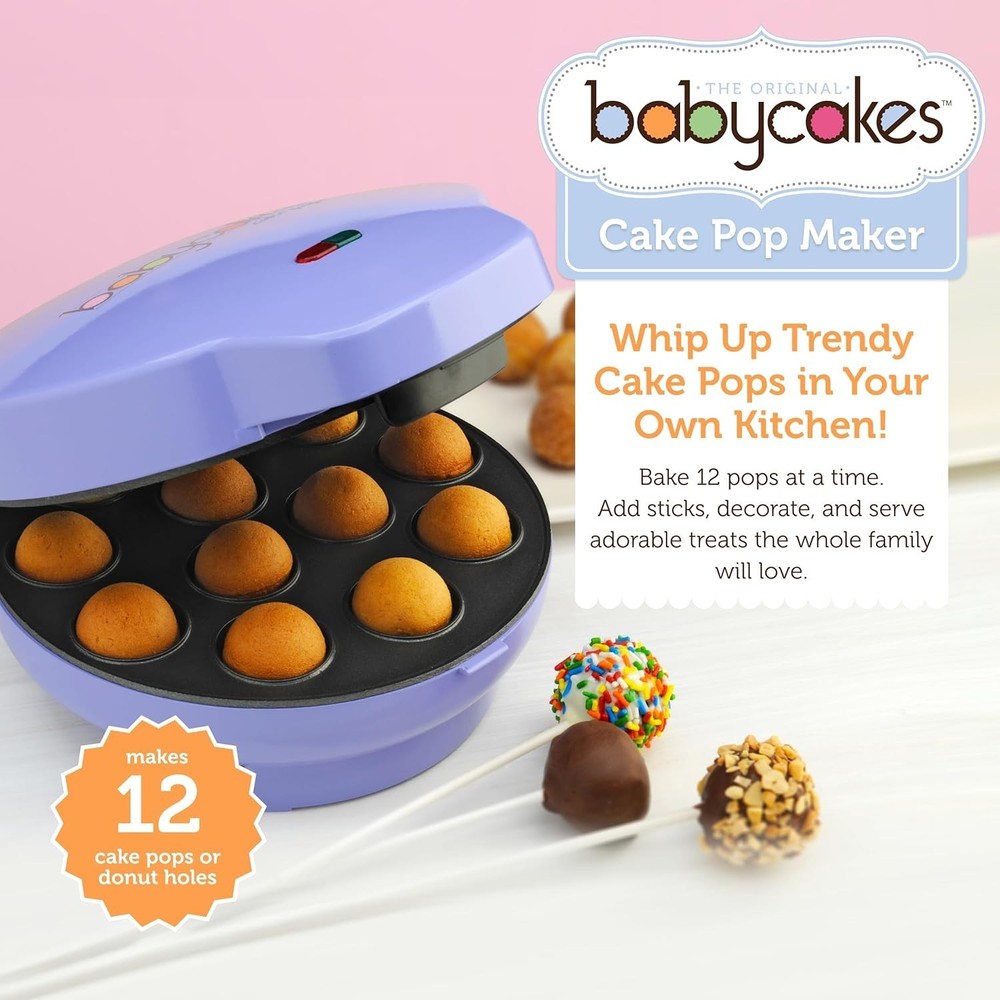Cake Pop Maker Kit with Decorating Stand-