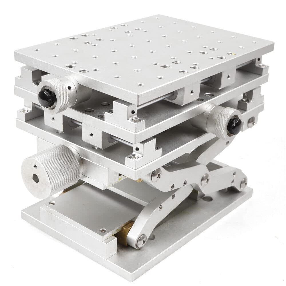 XYZ Axis 3D Workbench 3 Axis Moving Work Table Laser Marking Machine Optical Lab