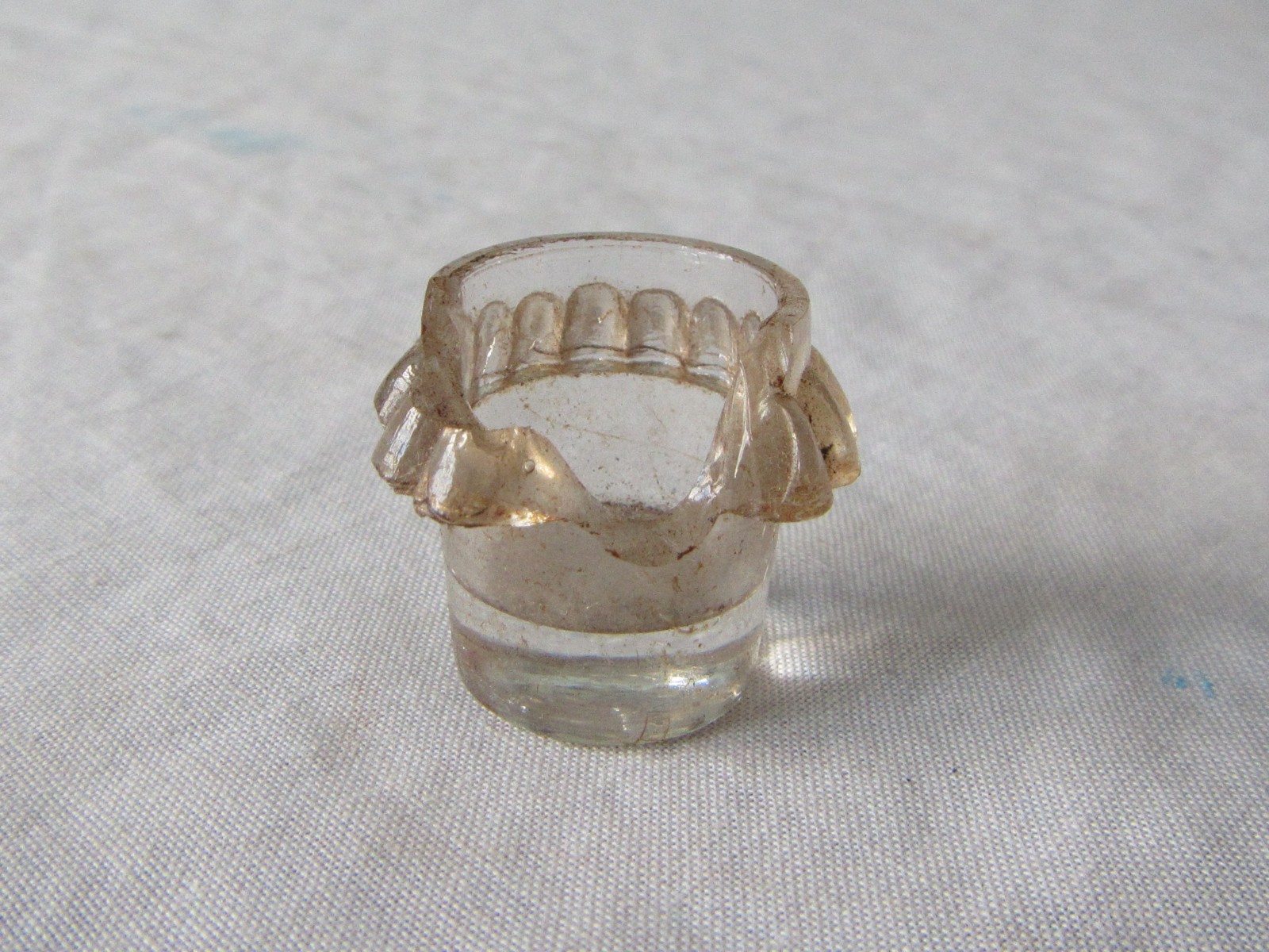 1890's German Black Forest Walnut carved hinged lid inkwell