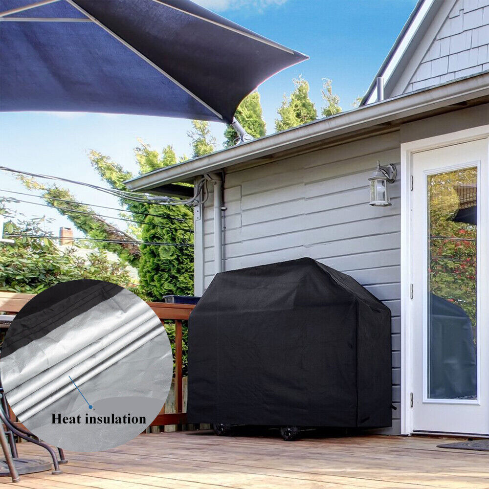 BBQ Gas Grill Cover Barbecue Waterproof Outdoor Heavy Duty Rain UV Protection