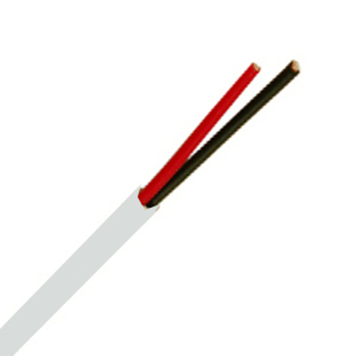 22/2 Security Alarm Wire Cable Shielded Stranded 2 Conductor 22AWG Plenum 1000ft