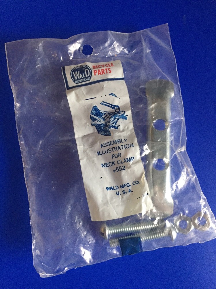 Wald # 552 Basket Fitting Clamp & Hardware For 520 & 535 Baskets NOS