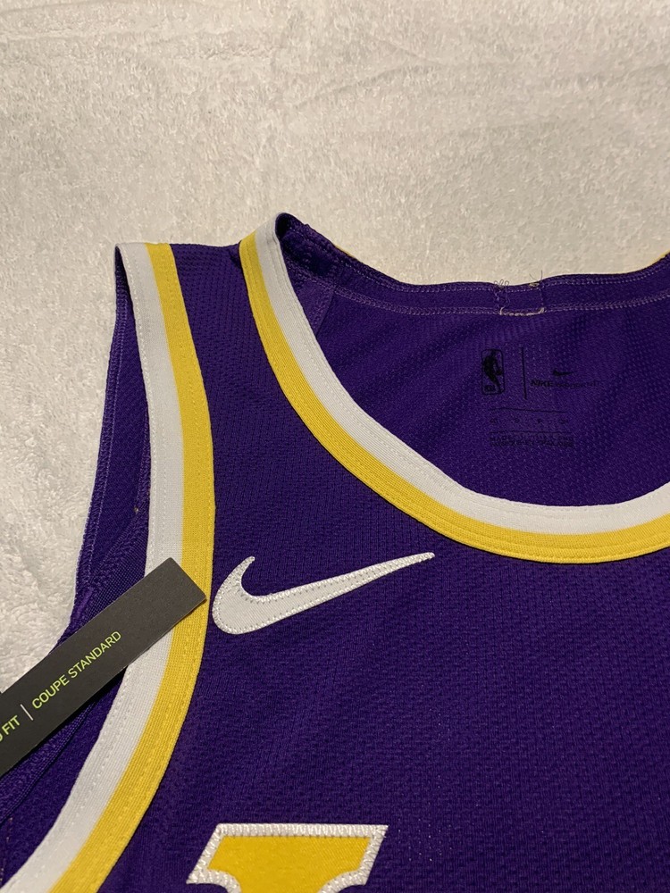 Nike Lakers Authentic Anthony Davis 2018-19’ Statement Jersey W/Wish Patch - 40
