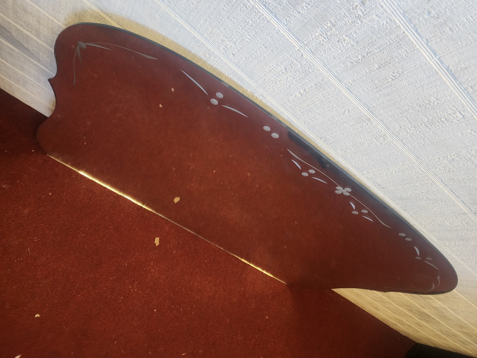 Vintage/Antique vanity large mirror 41x28 inches by carolina mirrow co