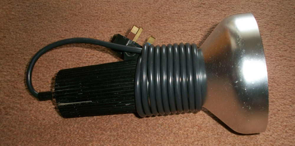 1950s Adjustable Clamp Lamp working