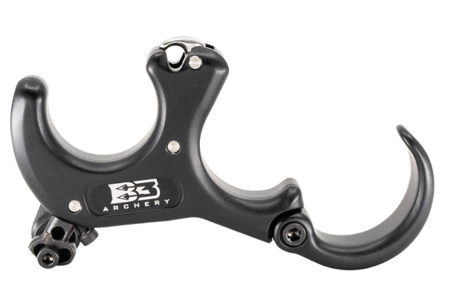 B3 Archery Exit Pro 3 Finger Thumb Release Black New