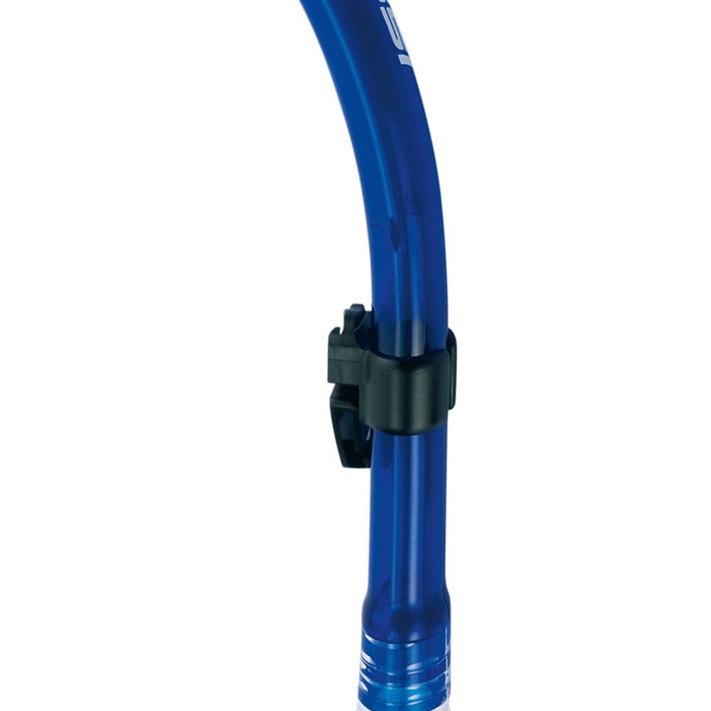Supernova Dry Dry Snorkels, Clear/Cobalt