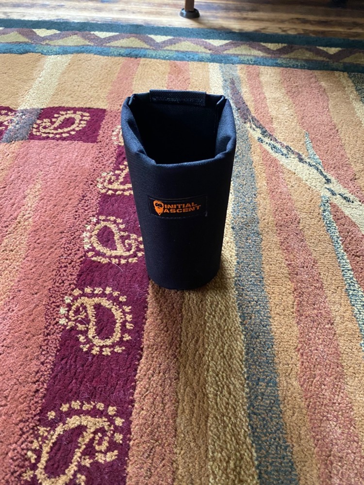 Initial Ascent water bottle holder, black, great condition