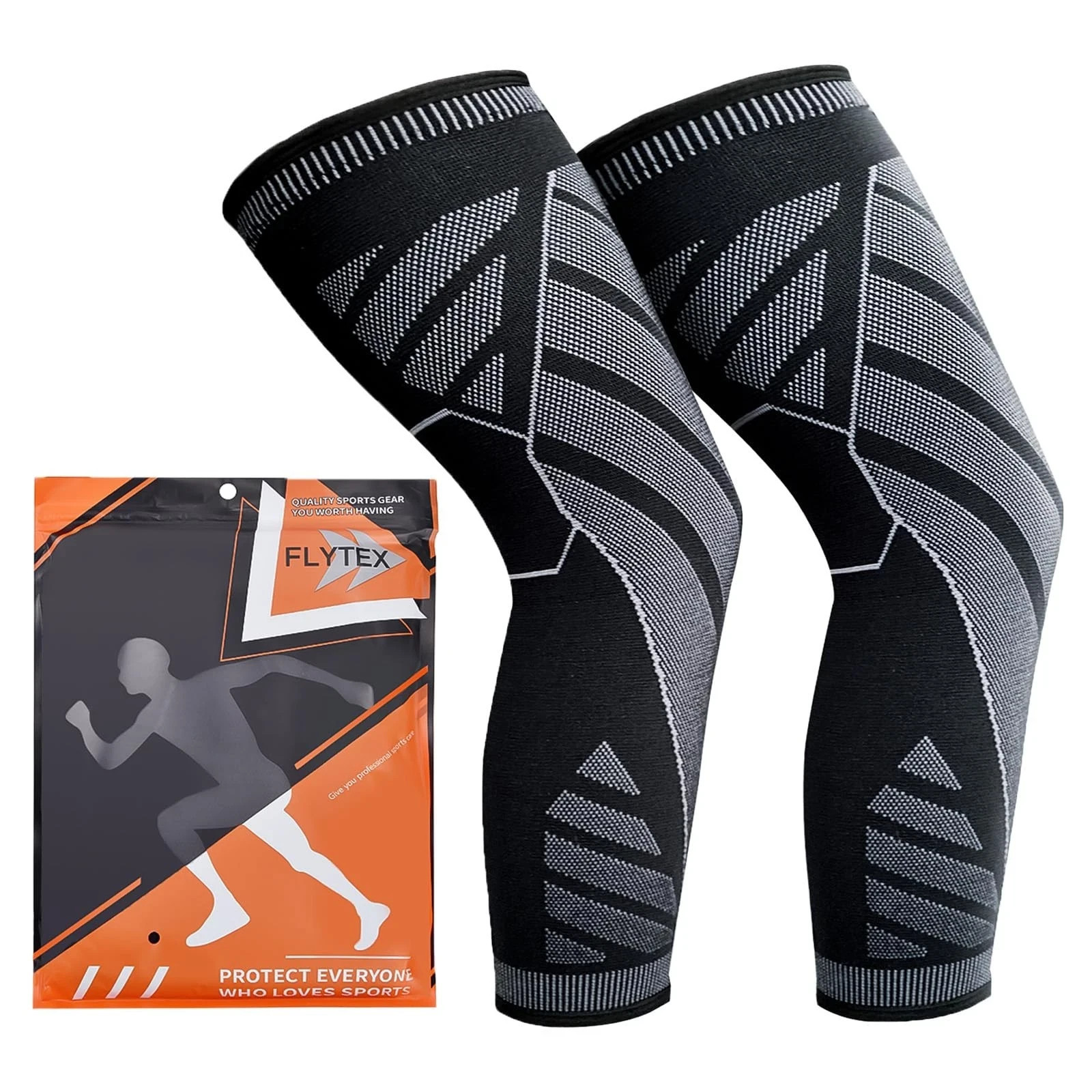 Flytex Full Leg Compression，Full leg sleeve long compression XX-Large