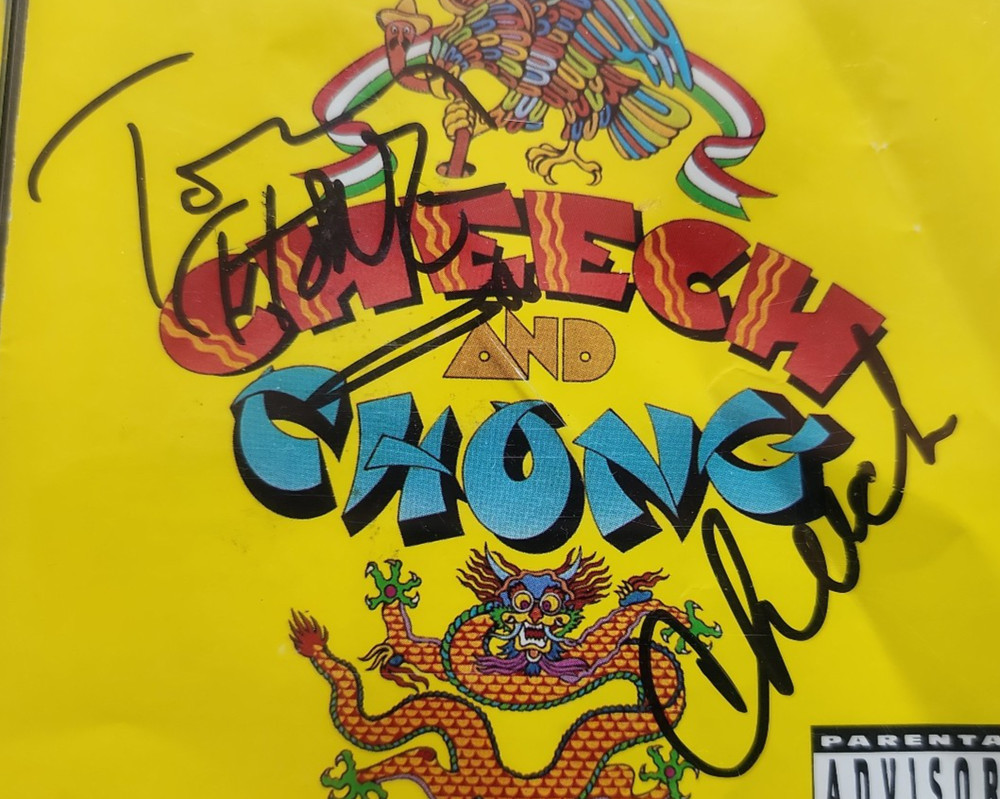 Cheech Marin & Tommy Chong CD with Signed Autographed Insert **DMG, SEE NOTES*