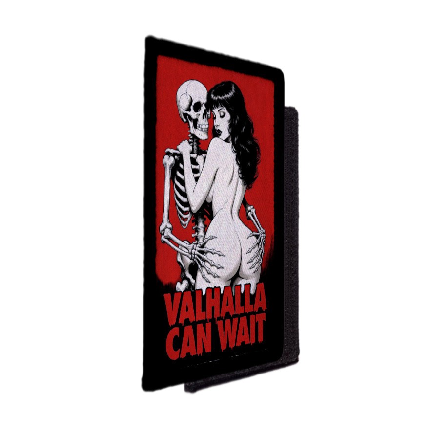 Valhalla Can Wait Skeleton Booty Grab Patch Morale Army Hook [sub]