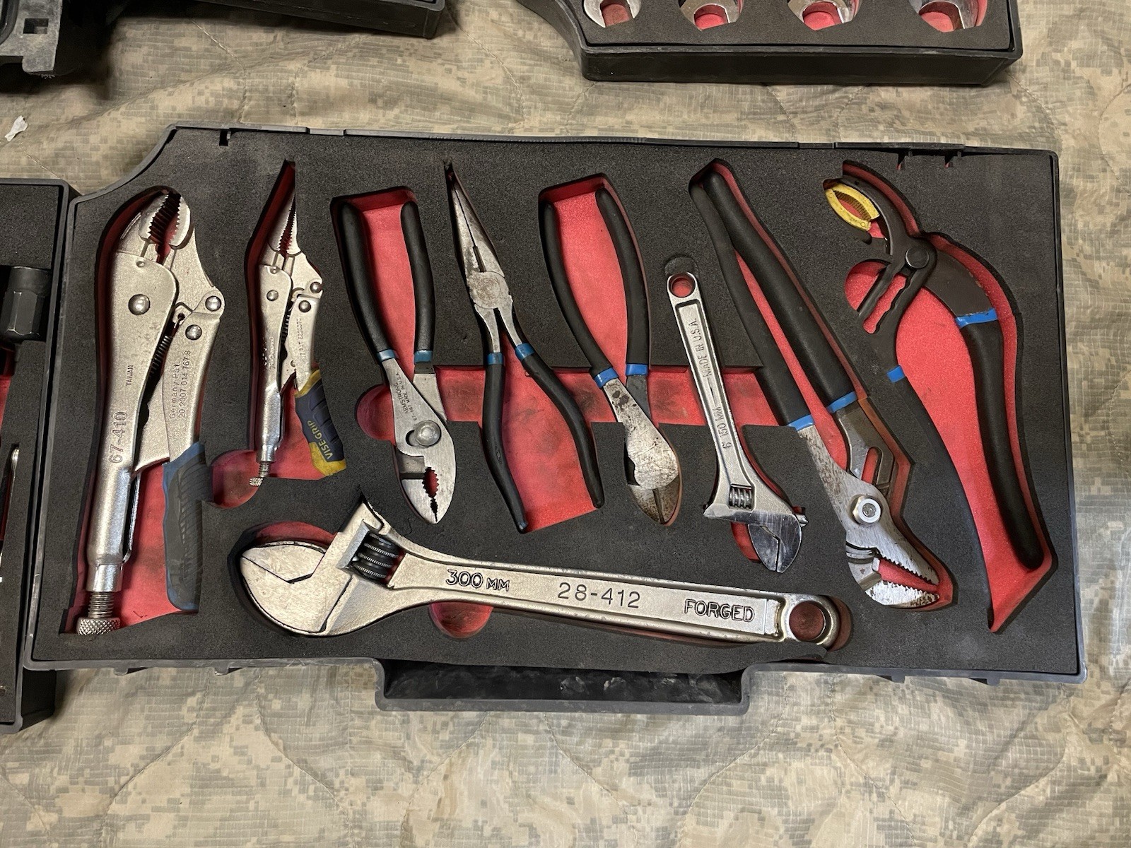 ARMSTRONG MILITARY TOOL KIT SET GENERAL MECHANIC USMC GMTK with Top Tray