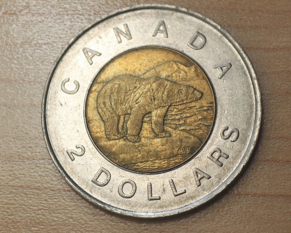 1996 Canada 2 Dollars Polar Bear